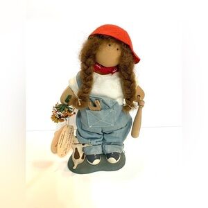 Vintage Lizzie High Girl Baseball Player Dottie Bowman 1995 w/Tags Tomboy